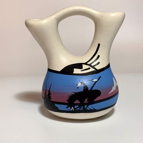 💞 Navaho bryllups-flaske/vase