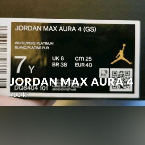 Jordan max aura 4