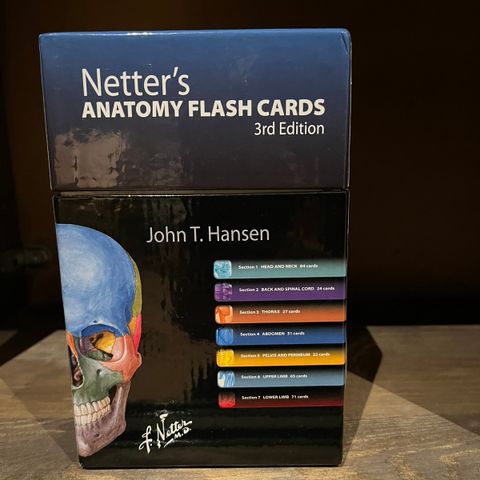 Netters Flashcards Anatomi