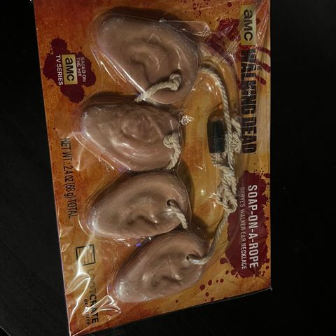 The Walking Dead Daryl's Walker Soap on a Rope Ears Loot Crate Exclusive