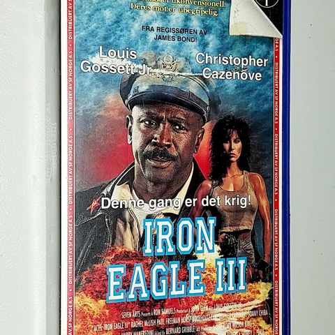 VHS SMALL BOX.IRON EAGLE III.