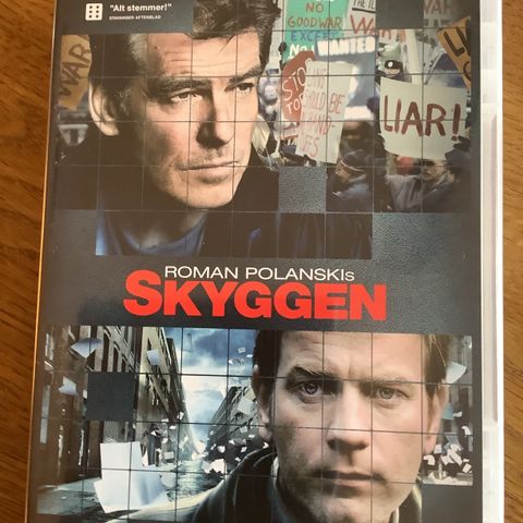 Thriller SKYGGEN Polanski’s Roman P.Brosnan Norsk tekst  2t3 min 2010