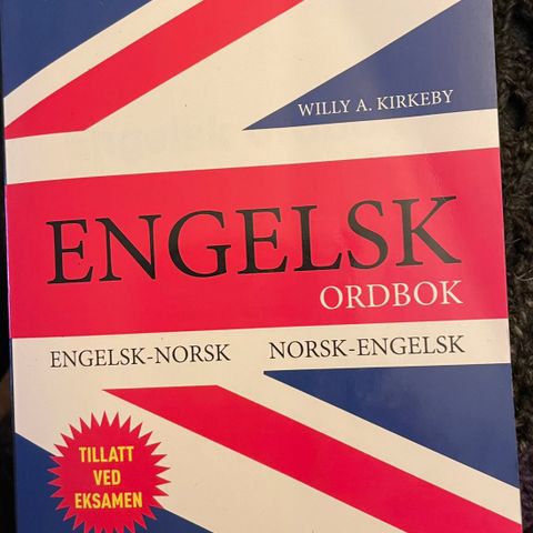 Engelsk -Norsk,   Norsk - Engelsk  ordbok fra Vega Forlag