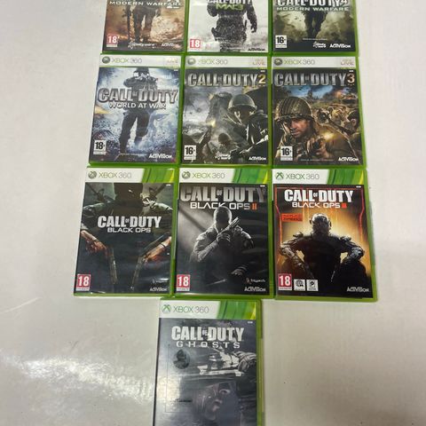 Call of Duty Samling Xbox 360