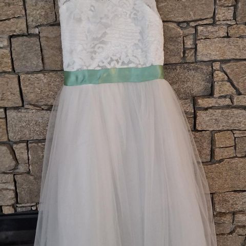 Brudepike kjole str 150