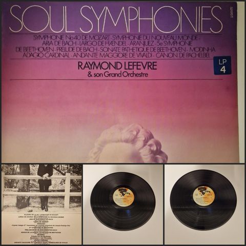 SOUL SYMPHONIES / RAYMOND LEEFEVRE  - VINTAGE/RETRO LP-VINYL (ALBUM)