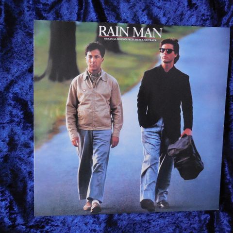 FILMMUSIKK - RAIN MAN - DUSTIN HOFFMAN - TOM CRUISE - STOR FILM - JOHNNYROCK