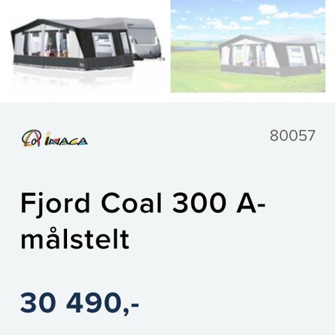 Inaca Fjord 300 a-mål 950