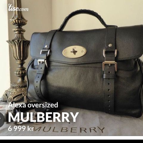 Mulberry alexa oversized soft buffalo