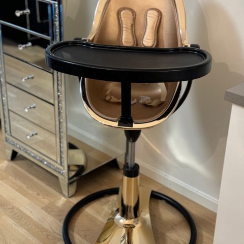 Bloom Fresco Rose Gold Base High Chair