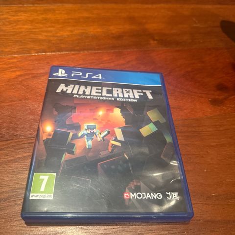 Minecraft Playstation4 edition - pent og lite brukt