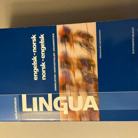 Lingua Norsk - Engelsk ordbok, som ny
