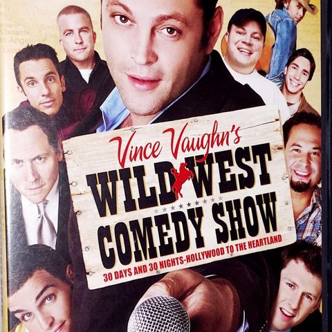 DVD.VINCE VAUGHN'S WILD WEST COMEDY SHOW.Sonefri spiller.