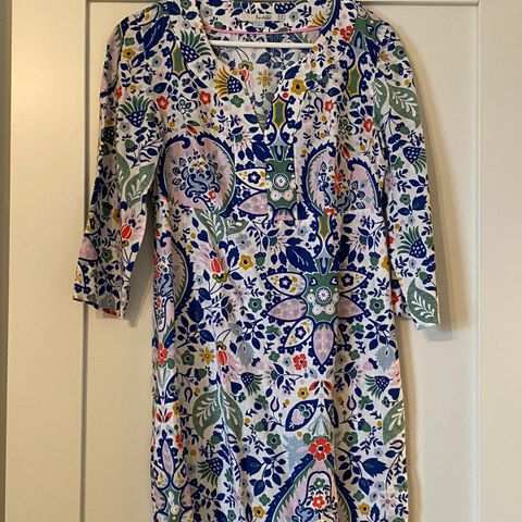 Nydelig lin tunika/kort kjole fra britiske Boden Clothing str 38 (UK 10)