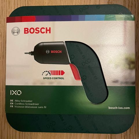 Helt ny! Bosch skrutrekker IXO