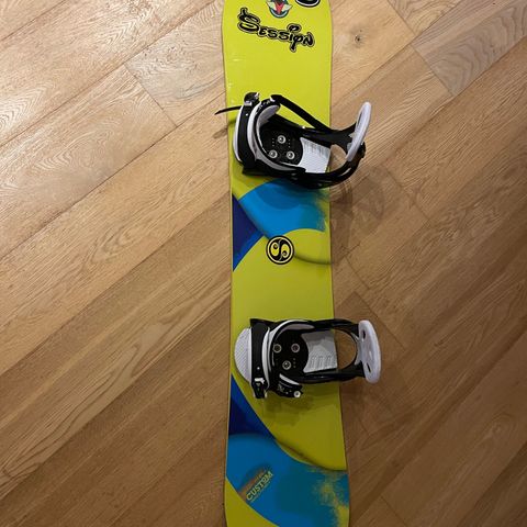 Snowboard Burton brett/bindinger/Nitro sko (st. 39/40, UK 7.0)