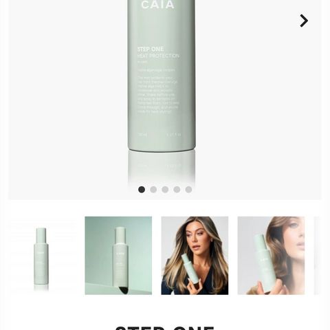 Caia Cosmetics Heat Protection