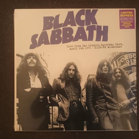 Black Sabbath Live from the Ontario Speedway park 1974