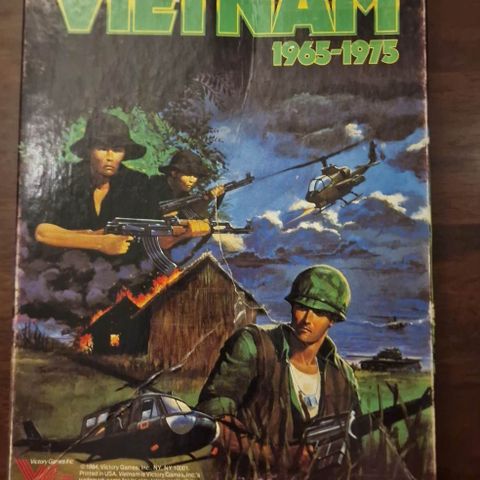 Vietnam 1965-1975 brettspill Victory games