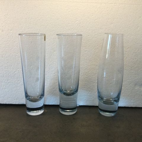 Vaser fra Randsfjord glass