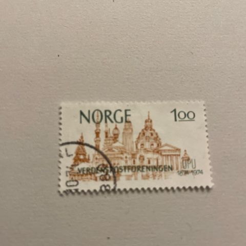 Norske frimerker 1974