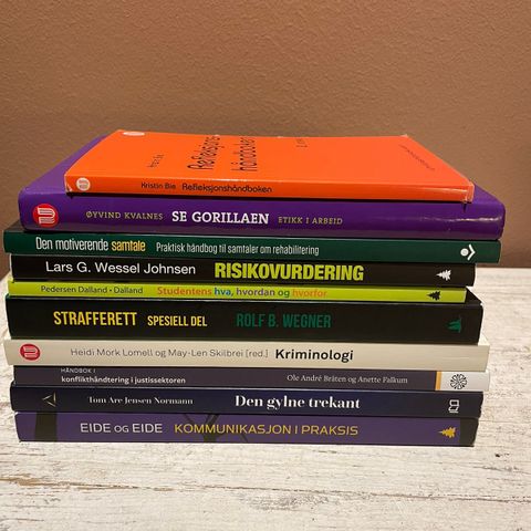 Bøker til fengselsbetjent utdanning