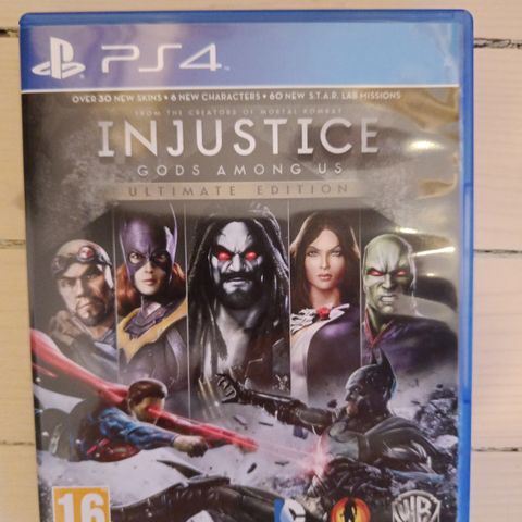 Injustice Gods Among Us Ultimate Edition (ps4)