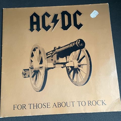 AC/DC - For those about to rock LP