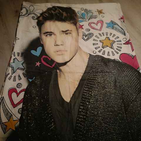 Justin Bieber sengetøy sett 140x200