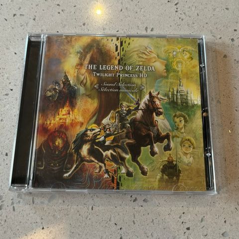The Legend of Zelda: Twilight Princess music CD (ikke spill)