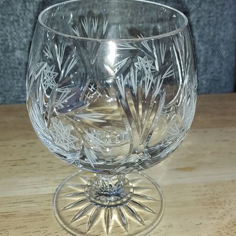 5 konjakkglass i krystall (Julia)