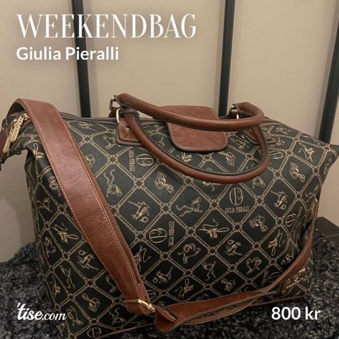 Nesten ny weekend bag