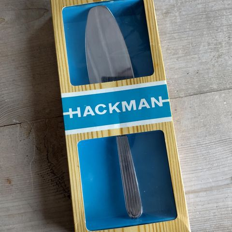Hackman kakespade i orginalemballasje ca 21 cm lang