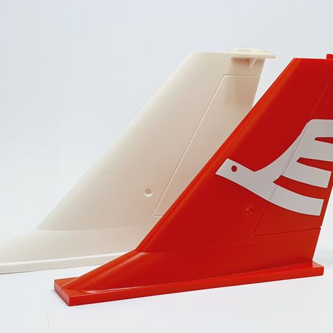 LEGO Fly | Vertikal stabilisator / Airplane Tail 14 x 2 x 8 (54094pb01 / 54094)