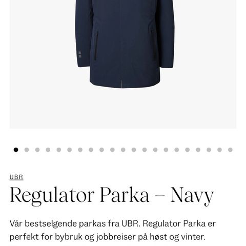 UBR Regulator Parka Black