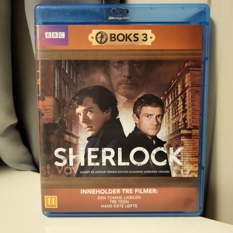 Sherlock boks 3 , miniserie BBC