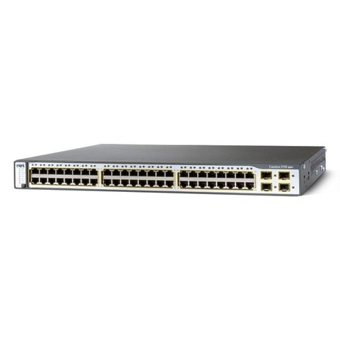 Penbrukt Cisco Catalyst 3750 L2/L3 managed switches selges.