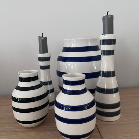 Kähler vaser og lysestaker