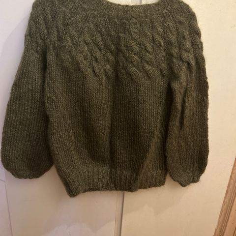 strikket genser dame