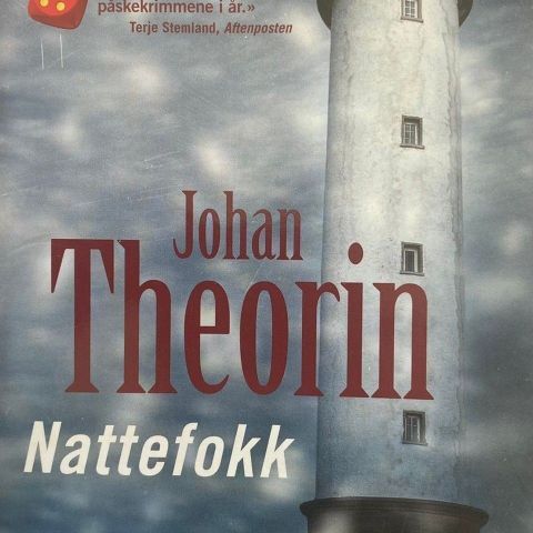 Johan Theorin: "Nattefokk". Krim. Paperback