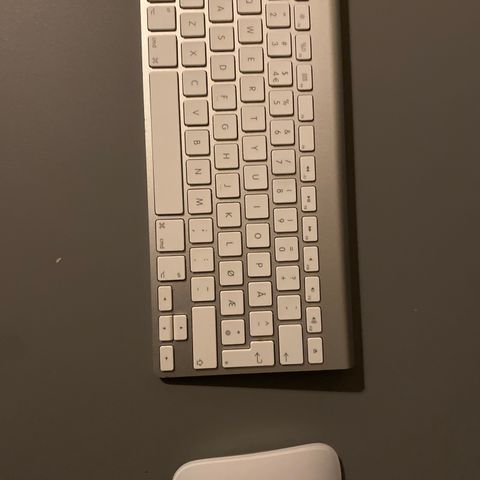 Apple Keybord og mus