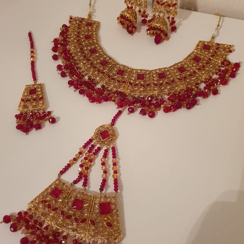 Helt nye selger Bridal Set pakistansk Jewellery