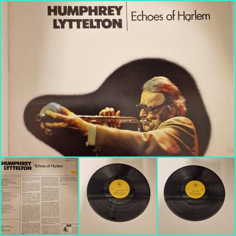 ECHOES OF HARLEM / HUMPHREY LYTTELTON 1982 - VINTAGE/RETRO LP-VINYL (ALBUM)
