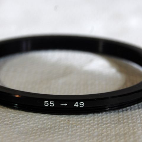 Foto Filter, Adapter ring, Stepring 55-49mm
