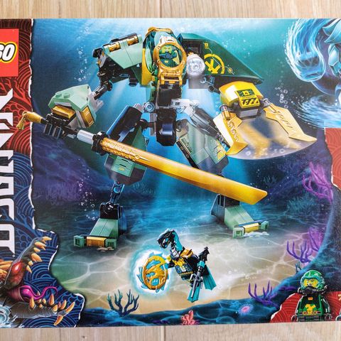 LEGO Ninjago 71750 Lloyds Hydro Mech. Ny uåpnet/utgått sett.