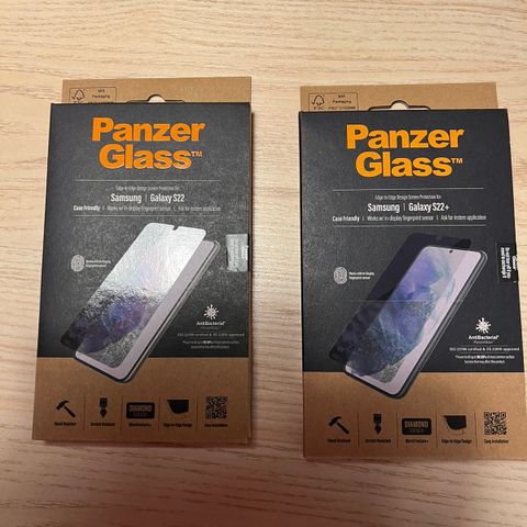 Panzer Glass skjermbeskyttelse Samsung Galaxy S22+