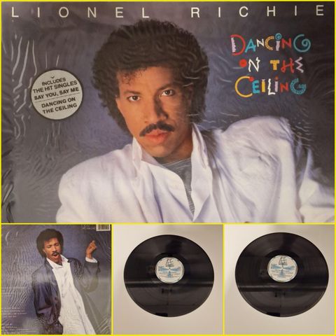 LIONEL RICHIE  / DANCING ON THE CEILING 1986 - VINTAGE/RETRO LP-VINYL (ALBUM)