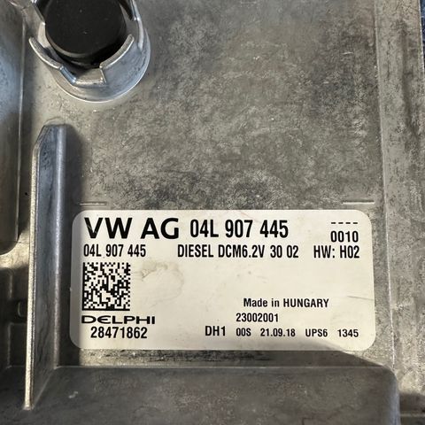 ECU VW AG 04L 907 445