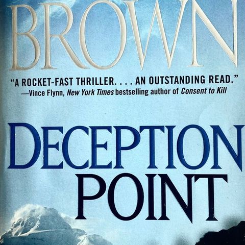Dan Brown: "Deception Point". Engelsk. Paperback