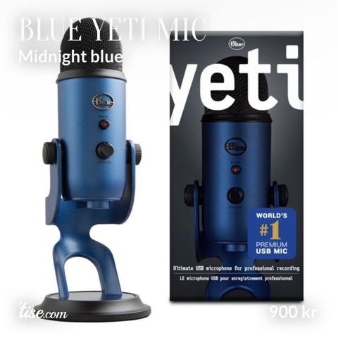 Blue Yeti mikrofon